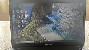 notebook samsung: Samsung noutbuk - Model xətti: Samsung (qara, metal effektli qapaq) - — 1