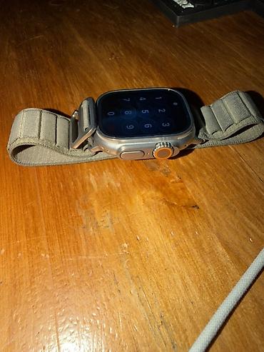купить apple watch ultra 2: Apple Watch Ultra2 (49 мм) с ремешком Alpine Loop, цвет оливковый. - — 4