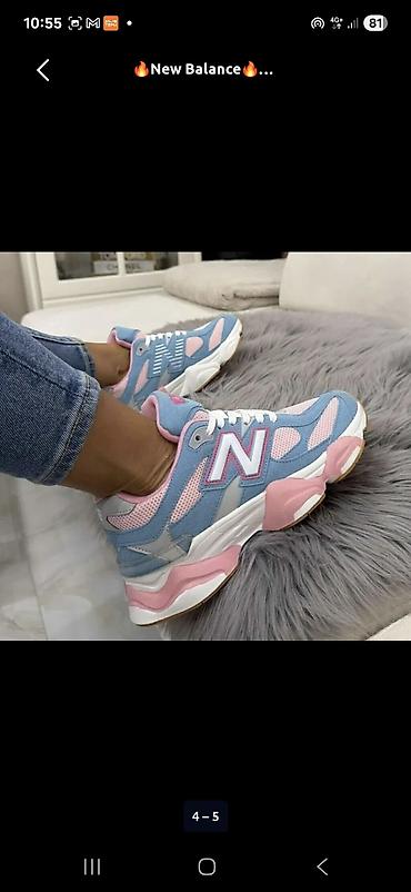 obuca orange: New Balance patike 9060 – roze plavi & zeleni model Dostupne u — 10