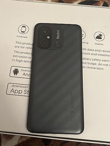 mobil kondisionerlər: Xiaomi 128 GB, rəng - Qara, 
 Barmaq izi — 3