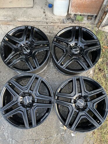 диски на бмв х5 разноширокие: Литые Диски R 20 AMG, Комплект, отверстий - 5, Б/у