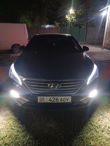 полированная машина: Hyundai Sonata: 2016 г., 2 л, Автомат, Газ, Седан