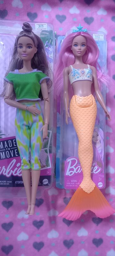 барби дом: Продам две совершенно новые куклы от фирмы Маттел. Русалочка Одиль-