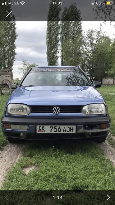 талас авто гольф: Volkswagen Golf: 1992 г., 1.8 л, Бензин, Хэтчбэк