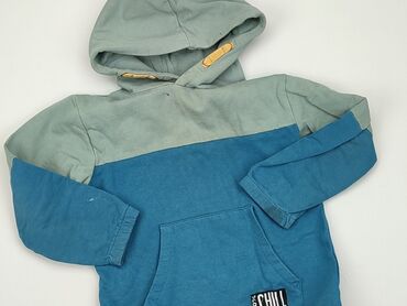 sweterek z bufkami: Sweatshirt, 5-6 years, 110-116 cm, condition - Satisfying
