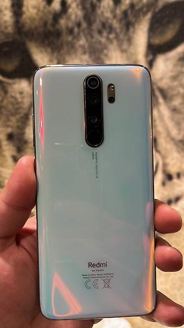 balaca telfonlar: Redmi Note 8 Pro, 64 GB, rəng - Mavi, Barmaq izi — 6