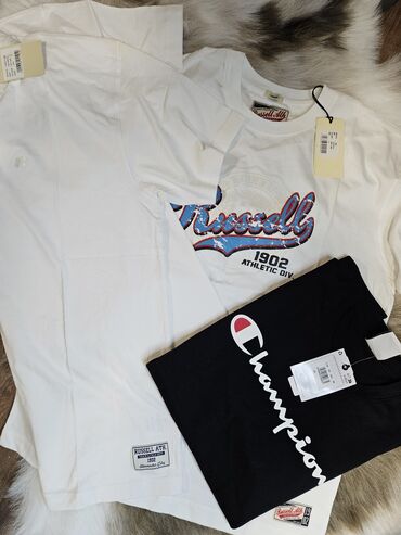 Majice: Majica na kratke rukave, S, bоја - Siva, Pamuk — 21