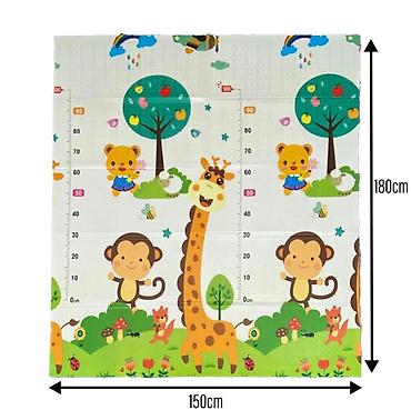 kapibara igracka: Podloga za igru od XPE pene Circus 150x180 cm – NOU NOU (šifra — 3