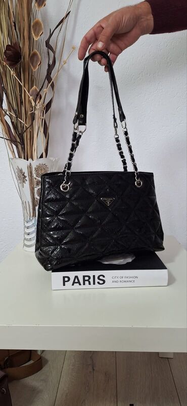 Torbe: Torba za rame, Prada, Materijal: Veštačka koža — 4