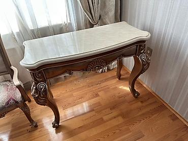 Qonaq otağı dəstləri: İşlənmiş, Masa və oturacaqlar, Divan, Servant, Kredit yoxdur — 5