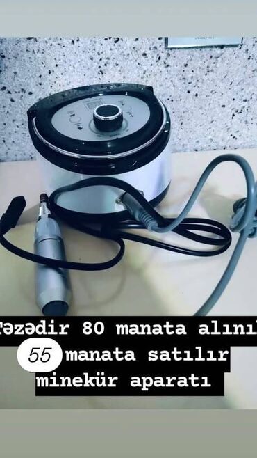 Manikür, pedikür aparatları: 80 manata alınıb