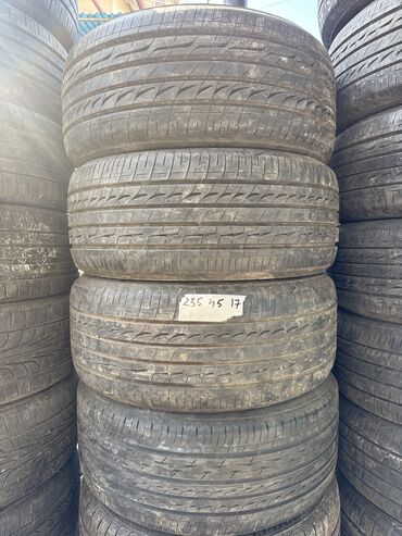 Шины: Шины 235 / 45 / R 17, Лето, Б/у, Комплект, Легковые, Япония, Bridgestone