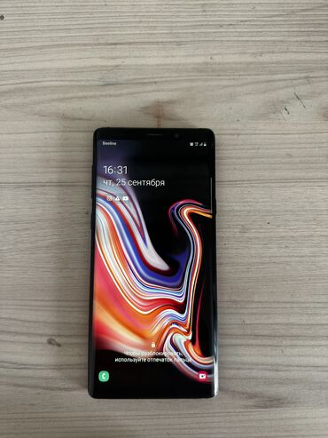 Samsung: Samsung Galaxy Note 9, Б/у, 128 ГБ, цвет - Черный, 2 SIM