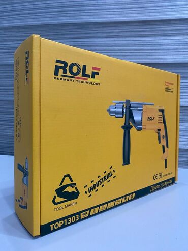 Дрели: ДРЕЛЬ УДАРНАЯ РОЛЬФ 900 ват. также у нас можете купить — 6