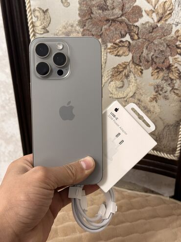 модем для ноутбука цена: IPhone 15 Pro Max, Колдонулган, 256 ГБ, Natural Titanium, Заряддоочу түзүлүш, Коргоочу айнек, Каптама, 91 %