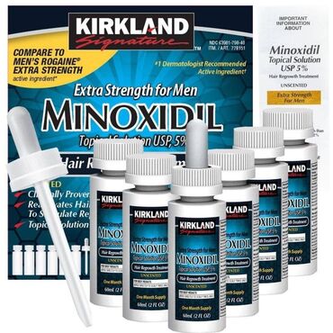 Уход за телом: Характеристика вещества Миноксидил 5% Minoxidil –