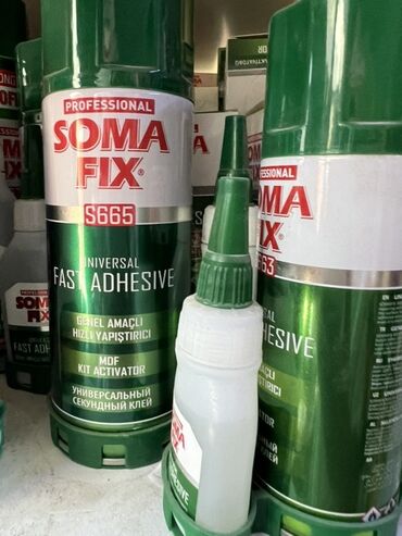 эпоксидное смола: Универсальный секундный клей Soma Fix S665 в комплекте с активатором