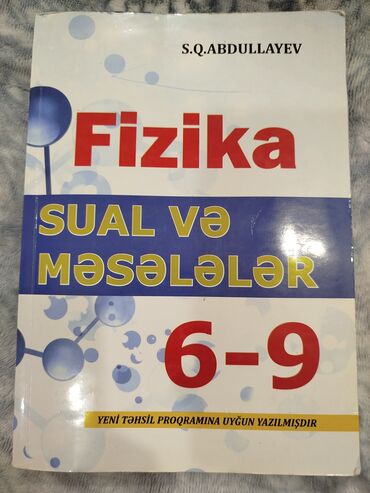 S.Q. Abdullayev tərəfindən "Fizika Sual və Məsələlər" kitabı, 6-9-cu