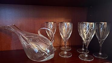 Çay dəstləri və servizlər: Çay dəsti, Şüşə — 7