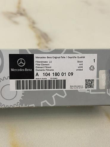 Filtrlər: Mercedes-Benz orijinal ehtiyat hissəsi – Filtr Elementi (Filtreinsatz — 1