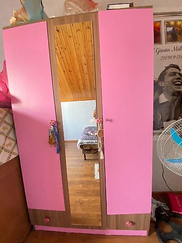 set mebel: Uşaq/yeniyetmə otağı üçün mebel dəsti - Yazı masası: Laminat ağac — 3