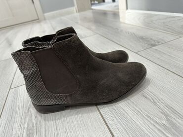 обувь германия: Деми сапоги натуральная замша покупали в Германии 700с 37 размер
