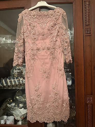 Dəstlər, kostyumlar: Qadın geyim dəsti və paltarlar 1) Qəhvəyi şifon 2 hissəli dəst - — 14