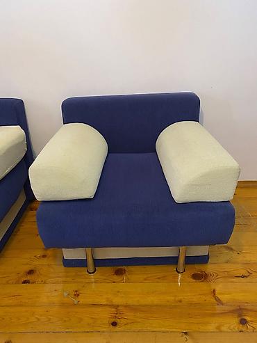 işlenmiş kreslo: Divan, İşlənmiş, Açılan, Bazasız, Çatdırılma yoxdur — 2
