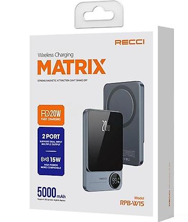 Xarici akkumulyator Recci Wireless RPB-W15 Akkumulyatorun tutumu - lalafo.az -da Xarici akkumulyator Recci Wireless RPB-W15 Akkumulyatorun tutumu -