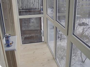 Панорамное остекление и отделка лоджии/балкона - Остекление at lalafo.kg Панорамное остекление и отделка лоджии/балкона - Остекление