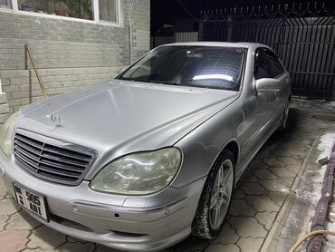 Mercedes-Benz: Mercedes-Benz S-Class: 2001 г., 5.5 л, Типтроник, Бензин, Седан