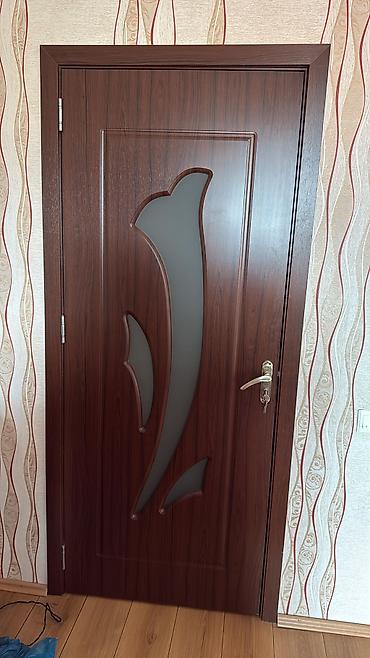 cerez: Məhsul: Daxili otaq qapısı - Material: taxta fakturalı MDF/laminat — 1