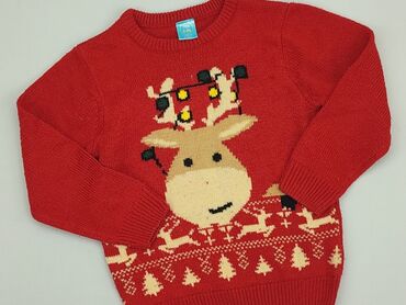 bluzki kolor fuksja: Sweater, Little kids, 4-5 years, 104-110 cm, condition - Very good