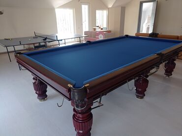 Bilyard masaları: - Bilyard masalarının satışı və təmiri. - Zamanla bilyard masası da — 2