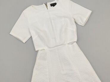 t shirty białe damskie allegro: Sukienka, XS, Topshop, stan - Idealny