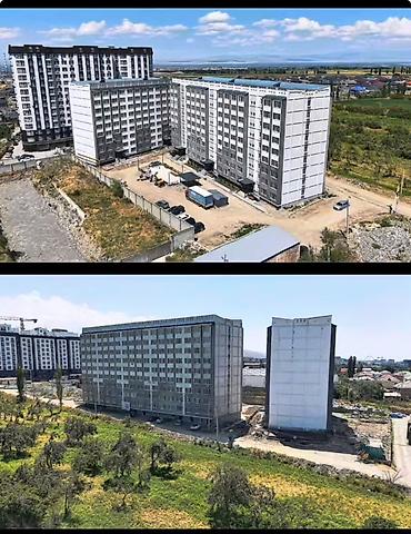 эко комплекс: 2 комнаты, 88 м², Кок-Жар ж/м 107 серия, 6 этаж, ПСО (под самоотделку) — 1
