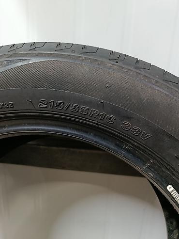 Транспорт: Шины 215 / 55 / R 16, Лето, Б/у, 1 шт, Легковые, Япония, Bridgestone — 2