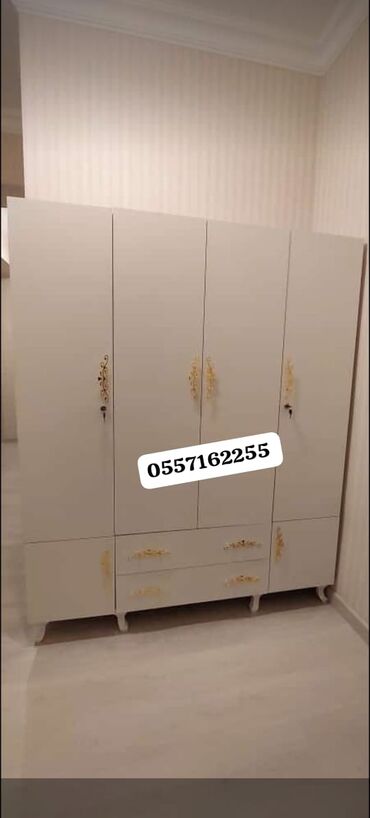Dolablar: Yeni, 4 qapılı Düz dolab, Dolab-asılqan, Azərbaycan -da lalafo.az — 3 Dolablar: Yeni, 4 qapılı Düz dolab, Dolab-asılqan, Azərbaycan — 3