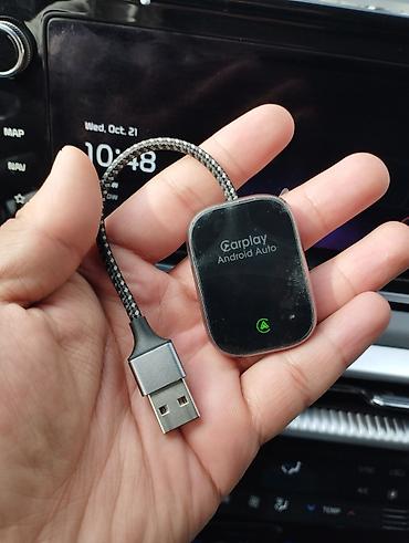 рация автомобильная: НОВЫЙ!КАРПЛЕЙ Адаптер для автомобиля CarPlay/Android Auto (USB) - — 1