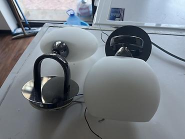 smart light: Потолочная люстра с 8 плафонами + настенные бра из той же серии - — 2