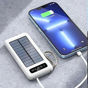 maxi staklene case: KLGO KP-97 Solarna baterija 10000mAh bela NOVO. Opis proizvoda — 1