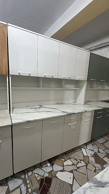 silver kitchen: Кухонные гарнитуры модульные 1,5-2мт - Современный дизайн: гладкие — 5
