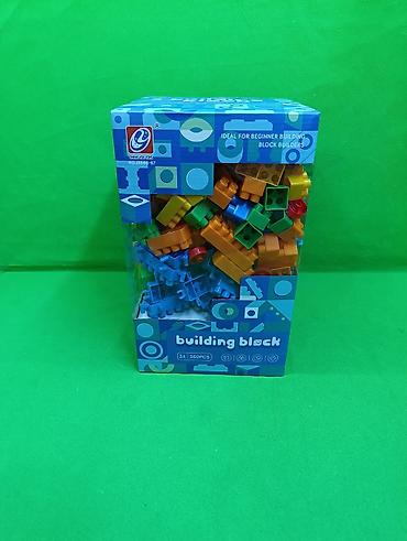 🧱 Большой конструктор Building Block — 360 деталей для творчества и