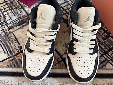 Детская обувь: Nike Air Jordan 1 Low (детская/подростковая модель) - Цвет — 2