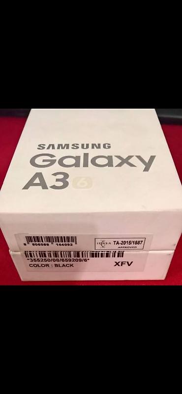 asus zenfone 3: Samsung Galaxy A3 2016, 128 GB, rəng - Qara, Zəmanət — 1