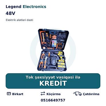 alet: Elan başlığı: Elektrik alətlər dəsti, 48V Elektrik alətlər dəsti, 48V — 1