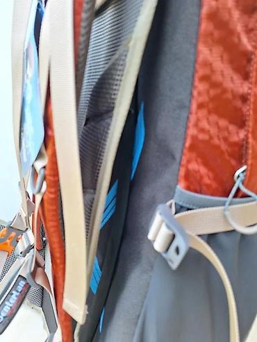 Sportske torbe i rančevi: Planinarski ranac Adventure 65L – crveno/crni - Zapremina: 65 litara — 12