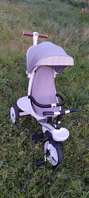 батут большой: Детский трехколесный велосипед-коляска (tricycle) с родительской — 1