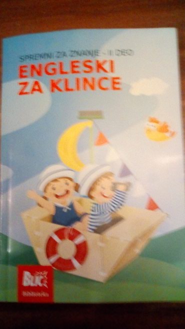 komplet knjiga za prvi razred cena: Decija mini knjiga engleski za klince 2deo spremni za znanje