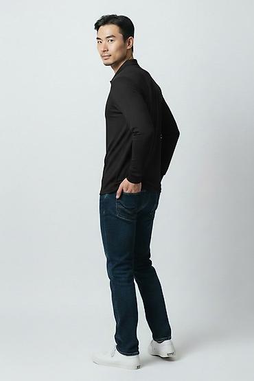 Рубашки: Мужская рубашка, M, 3XL, L, Новый, цвет - Черный, Платная доставка, Самовывоз — 2